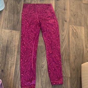 Lulu lemon print leggings